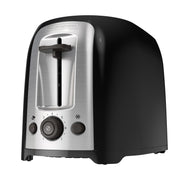 BLACK+DECKER 2-Slice Extra Wide Slot Toaster, TR1278B, Black