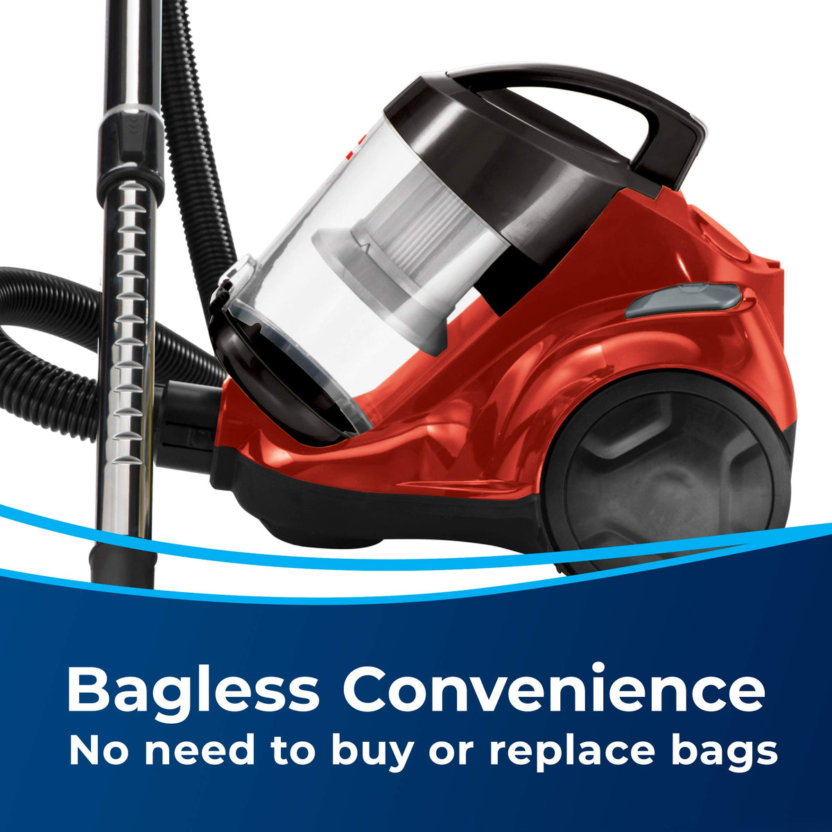 Bissell Zing Bagless Canister Vacuum Cleaner, 21565