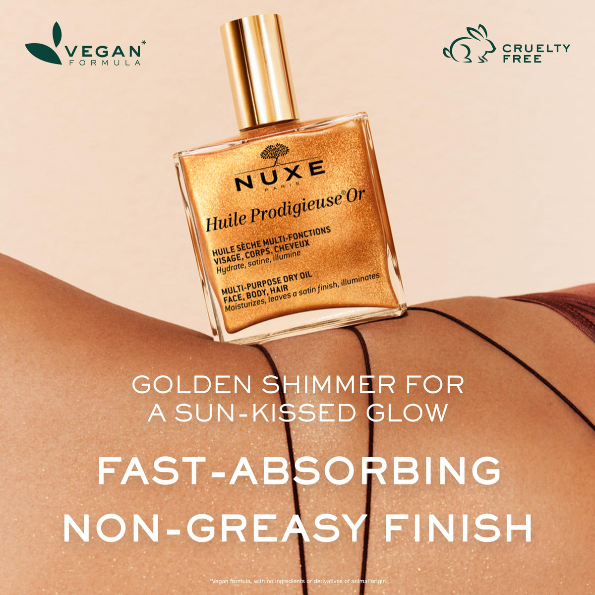 NUXE Huile Prodigieuse Shimmer Multi-Purpose Dry Oil, 50 ml
