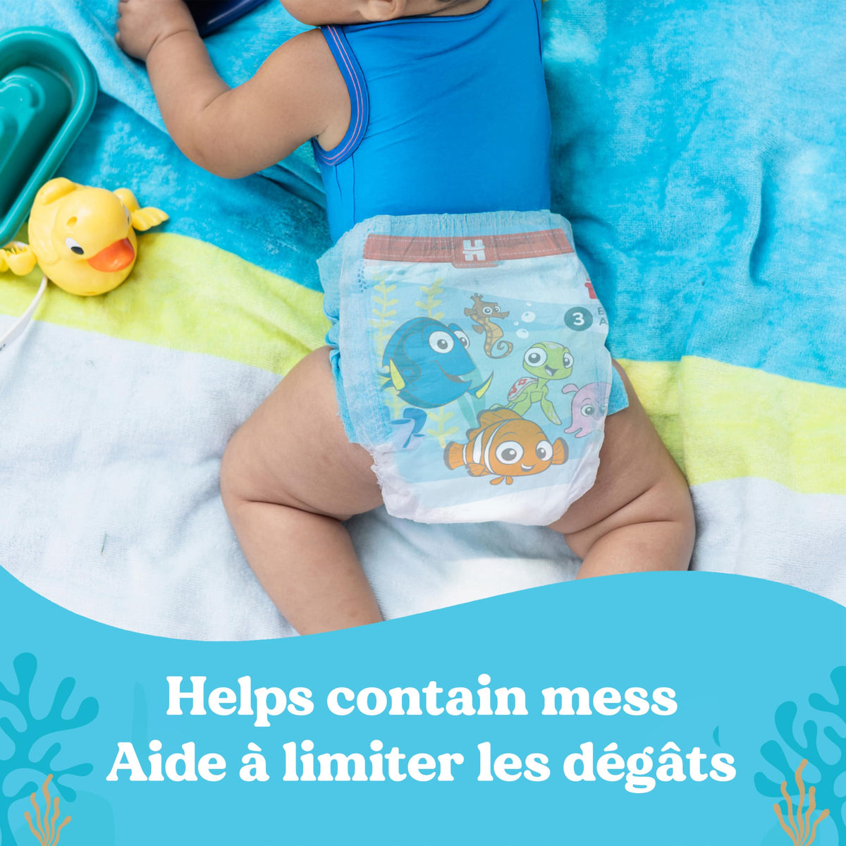 Huggies Little Swimmers Swim Diapers, Size 4, 24-34 lb, 11 Count
