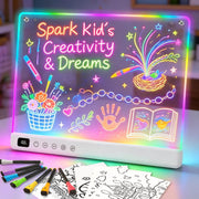 Lumiboard LED Drawing Board with 13 Light Effects, 13.7 x 10 inch