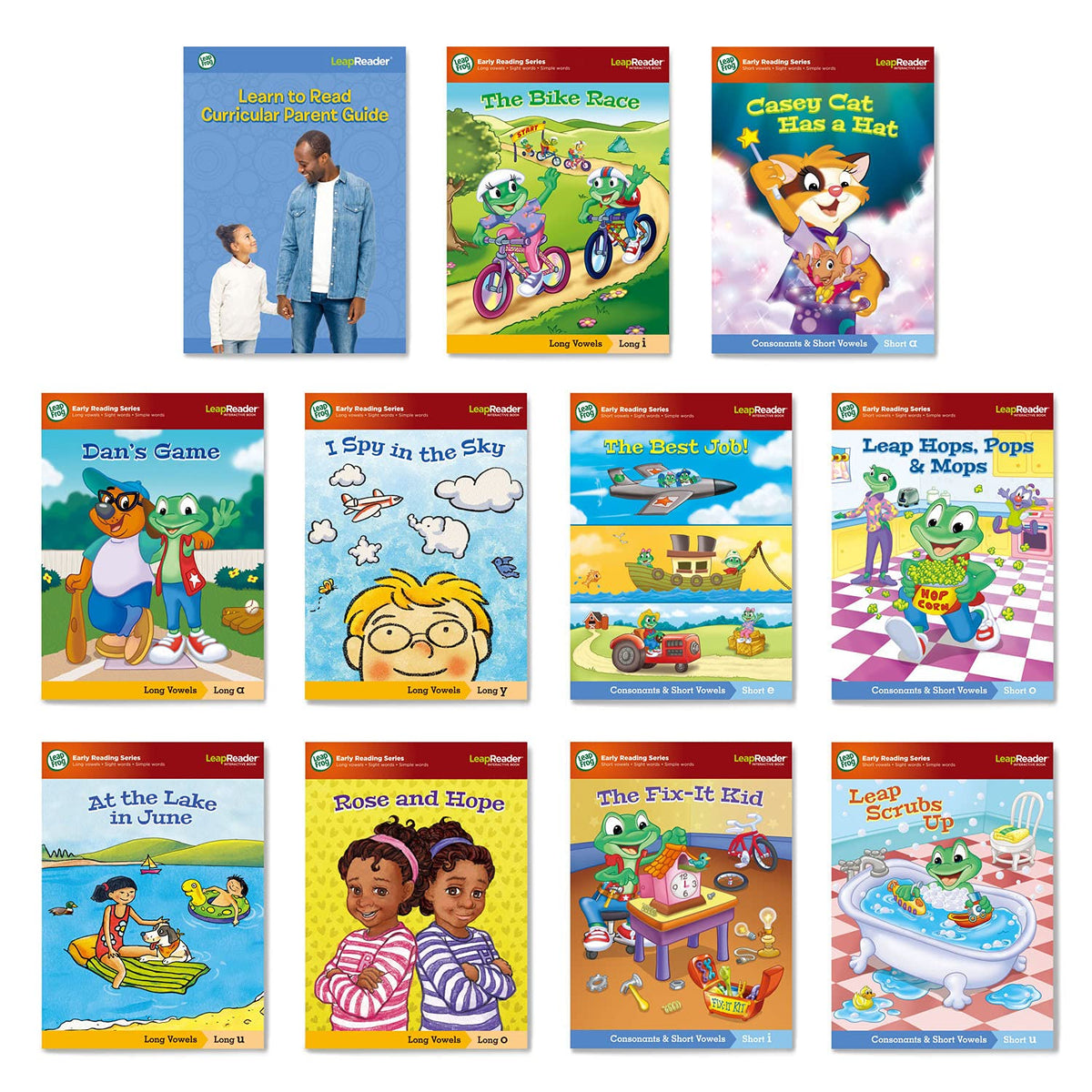 LeapFrog LeapReader Learn-to-Read 10-Book Mega Pack, English