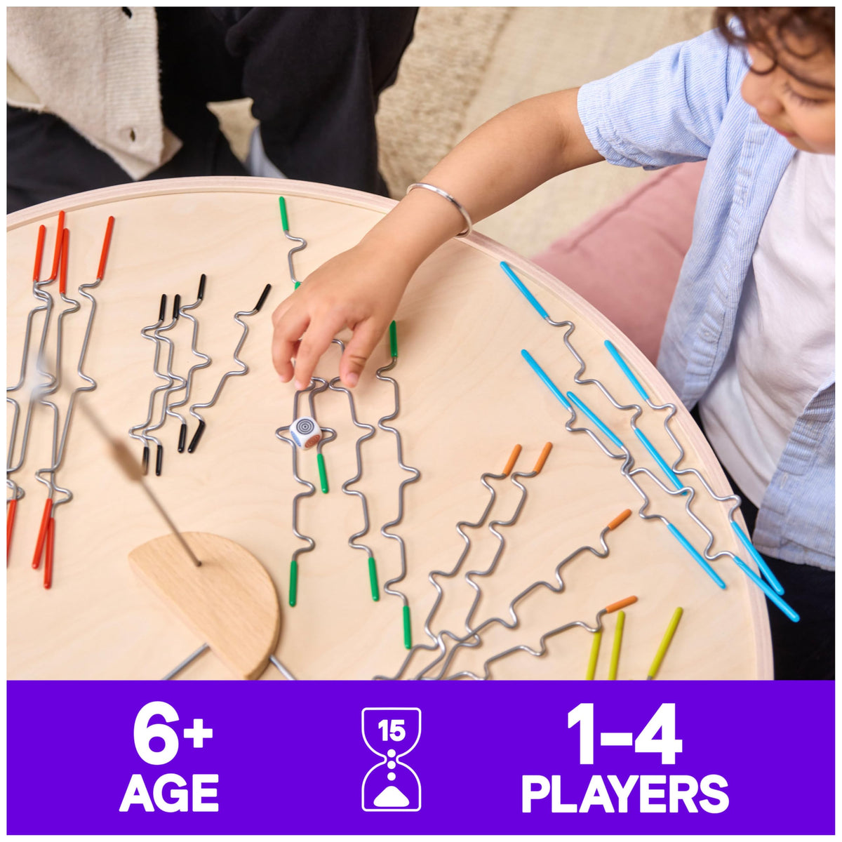 Spin Master Games Suspend Balancing Family Game, 1-4 Players, Ages 6+