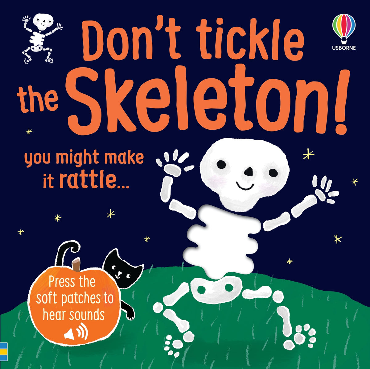 Don't Tickle the Skeleton!: A Fun Interactive Halloween Sound Book