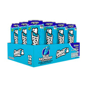 Ghost Energy Drink, Blue Raspberry, 12 Cans