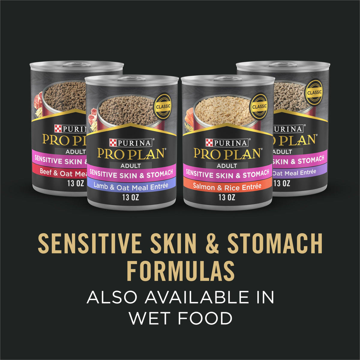 Purina Pro Plan Focus Adult Sensitive Skin & Stomach Dog Food, 24 lb