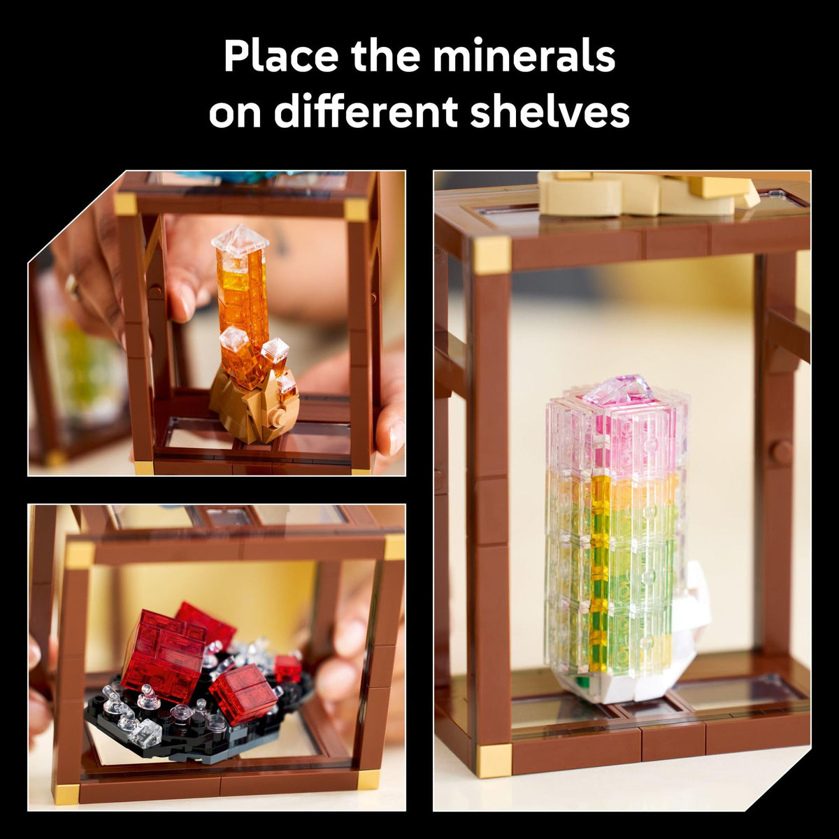 LEGO Ideas Mineral Collection Building Set, 21362