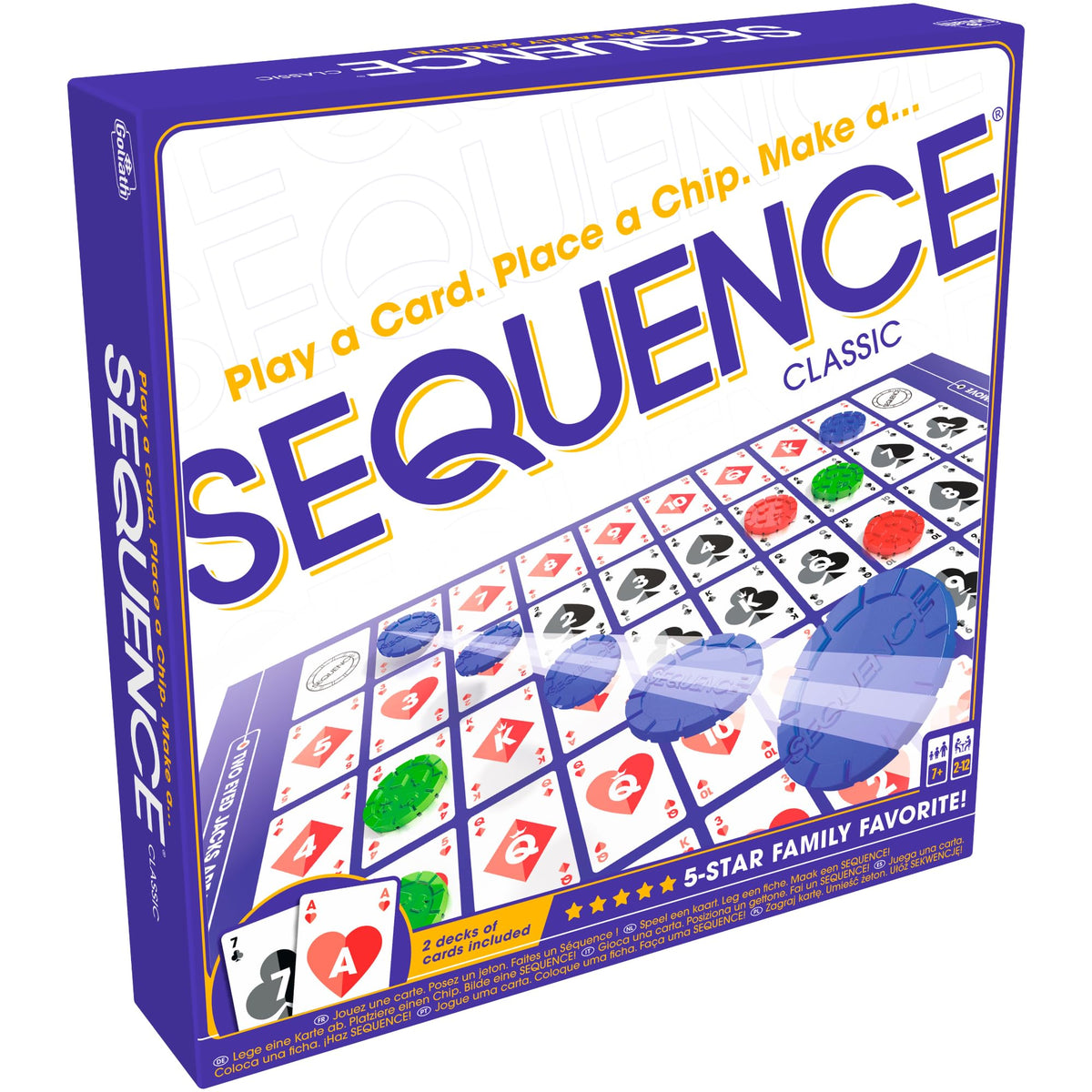 Jax Sequence Original Board Game