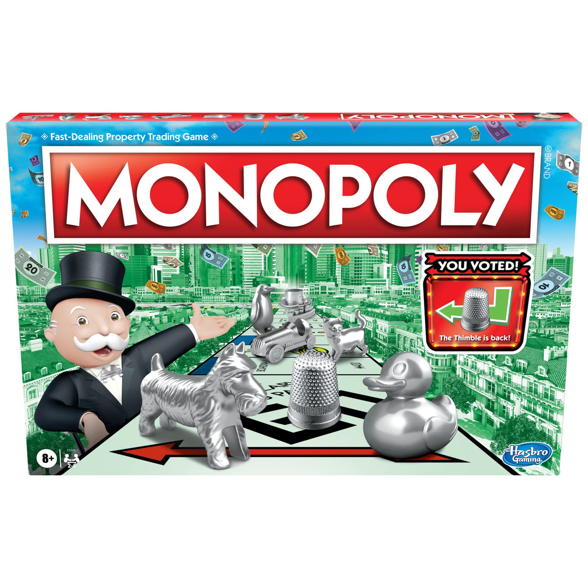 Monopoly Game, Token Vote Edition, 2-6 Players