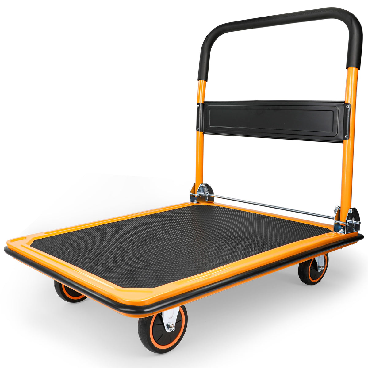 MaxWorks 80877 Foldable Platform Truck Push Dolly, 660 lb Capacity