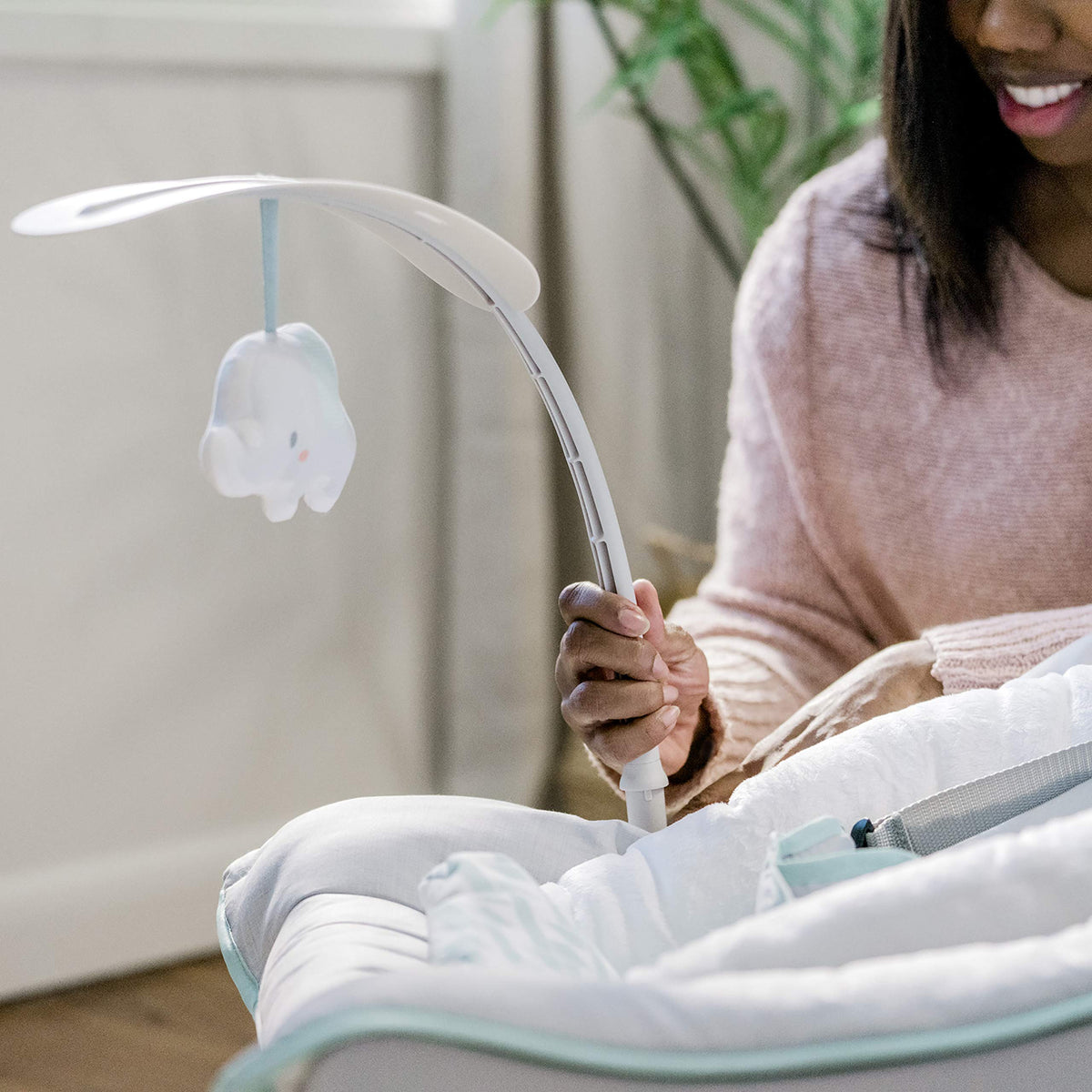 Ingenuity Keep Cozy 3-in-1 Grow with Me Vibrating Baby Bouncer, Weaver