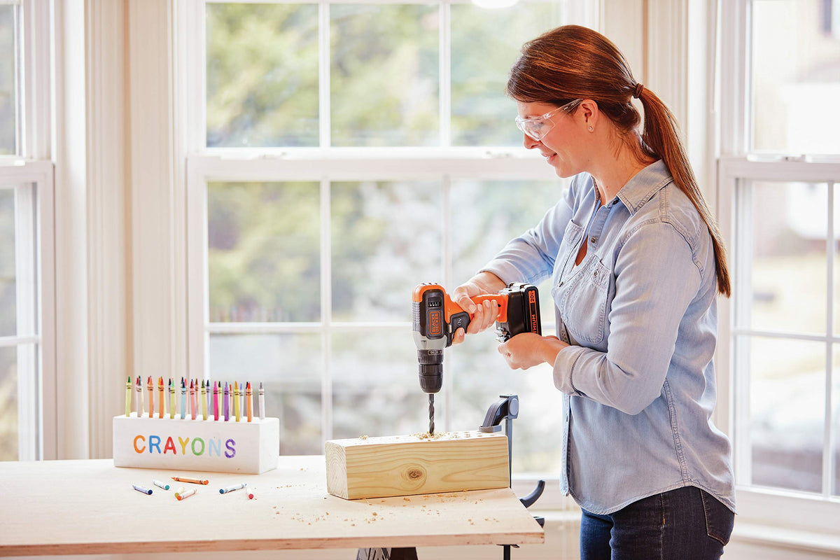 Black+Decker 20V Max Cordless Drill, BCD702C1