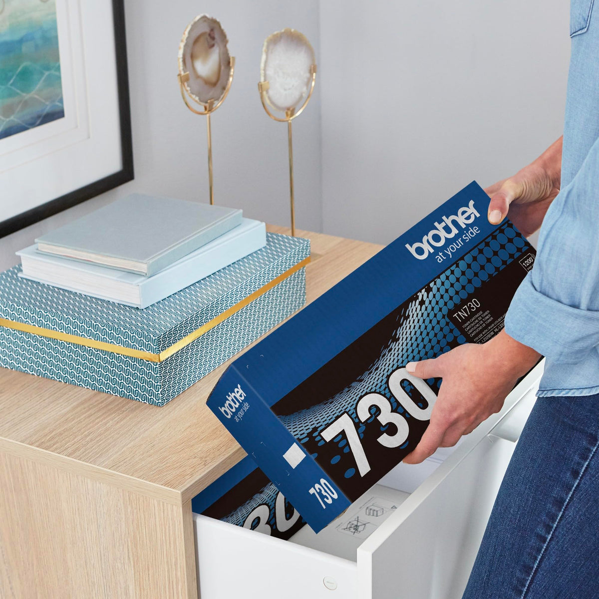 Brother TN730 High-Yield Black Toner Cartridge