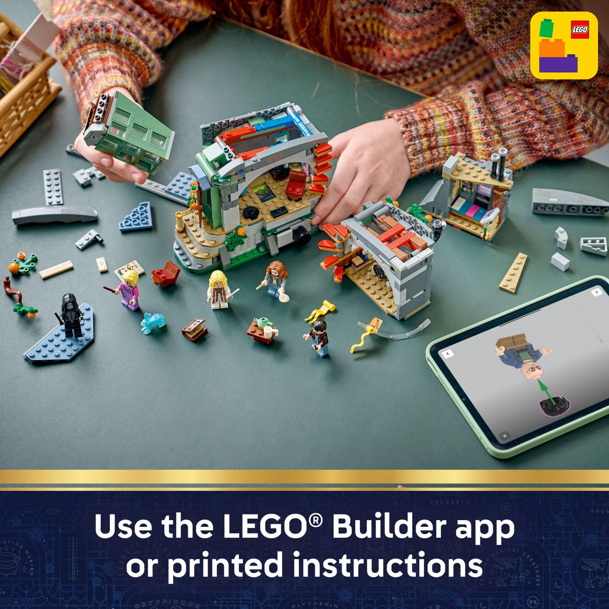 LEGO Harry Potter Luna Lovegood's House Building Set, 76467