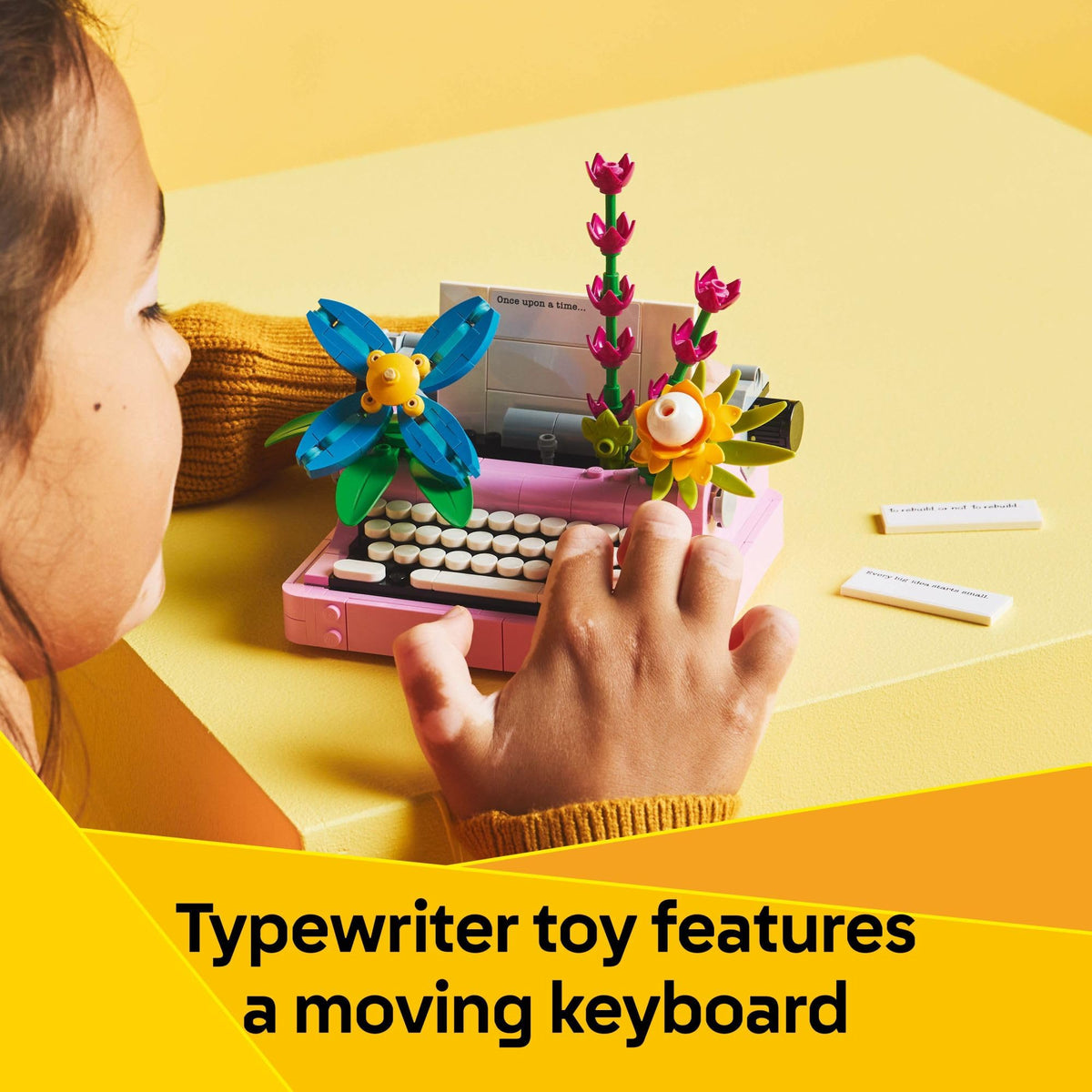 LEGO Creator 3-in-1 Typewriter with Flowers, 31169