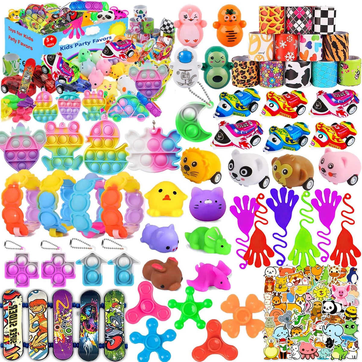 124 Pcs Party Favors for Kids