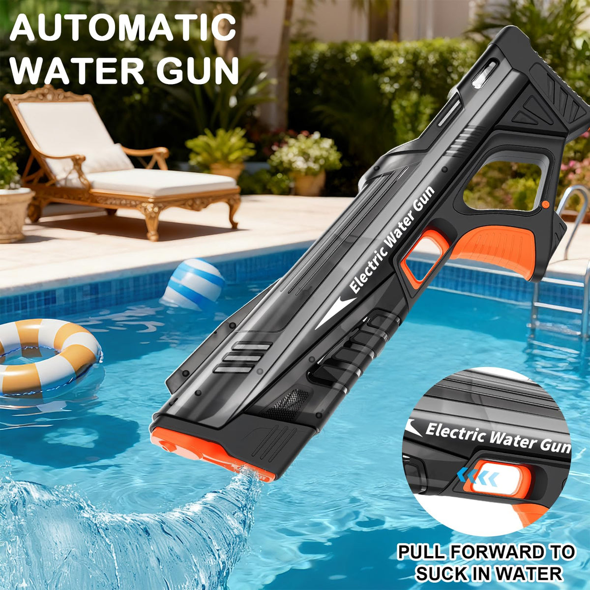 Automatic Electric Water Gun (2 Pack)