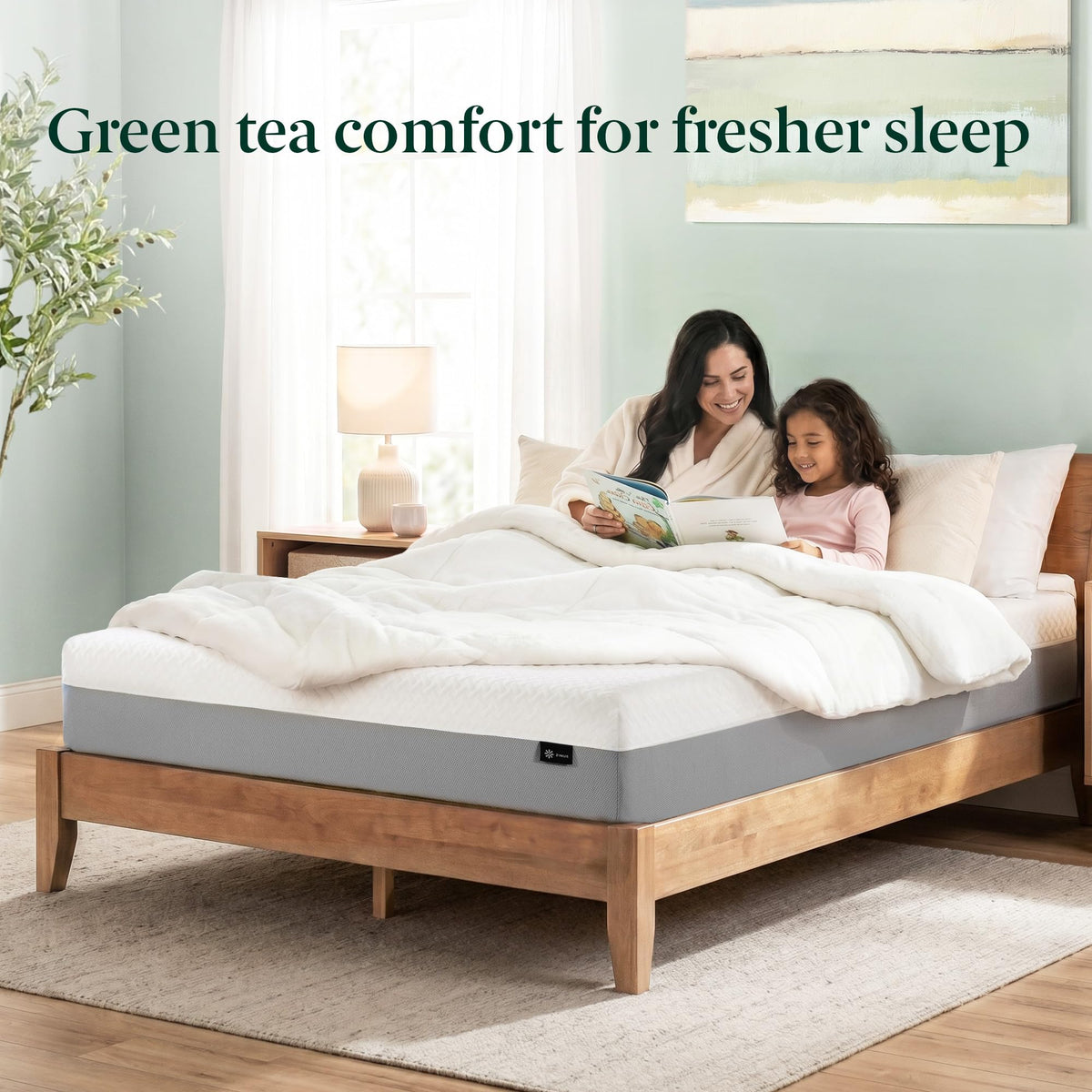 Zinus Green Tea Memory Foam Mattress, Full, 8 in