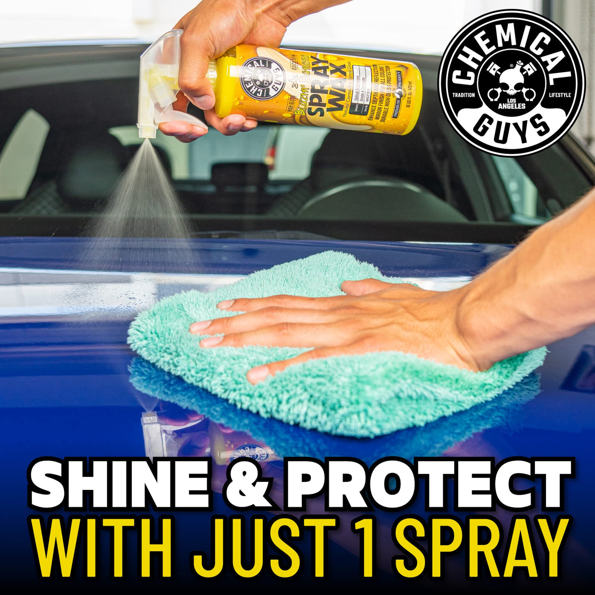 Chemical Guys Blazin' Banana Spray Wax, 473 ml