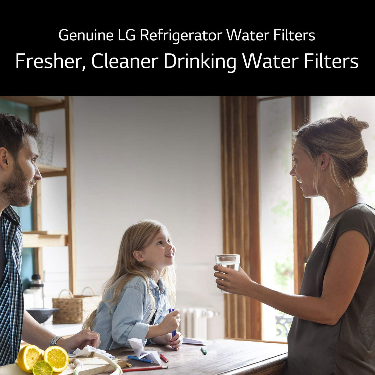 LG LT1000P3 Refrigerator Water Filter, 3-Pack