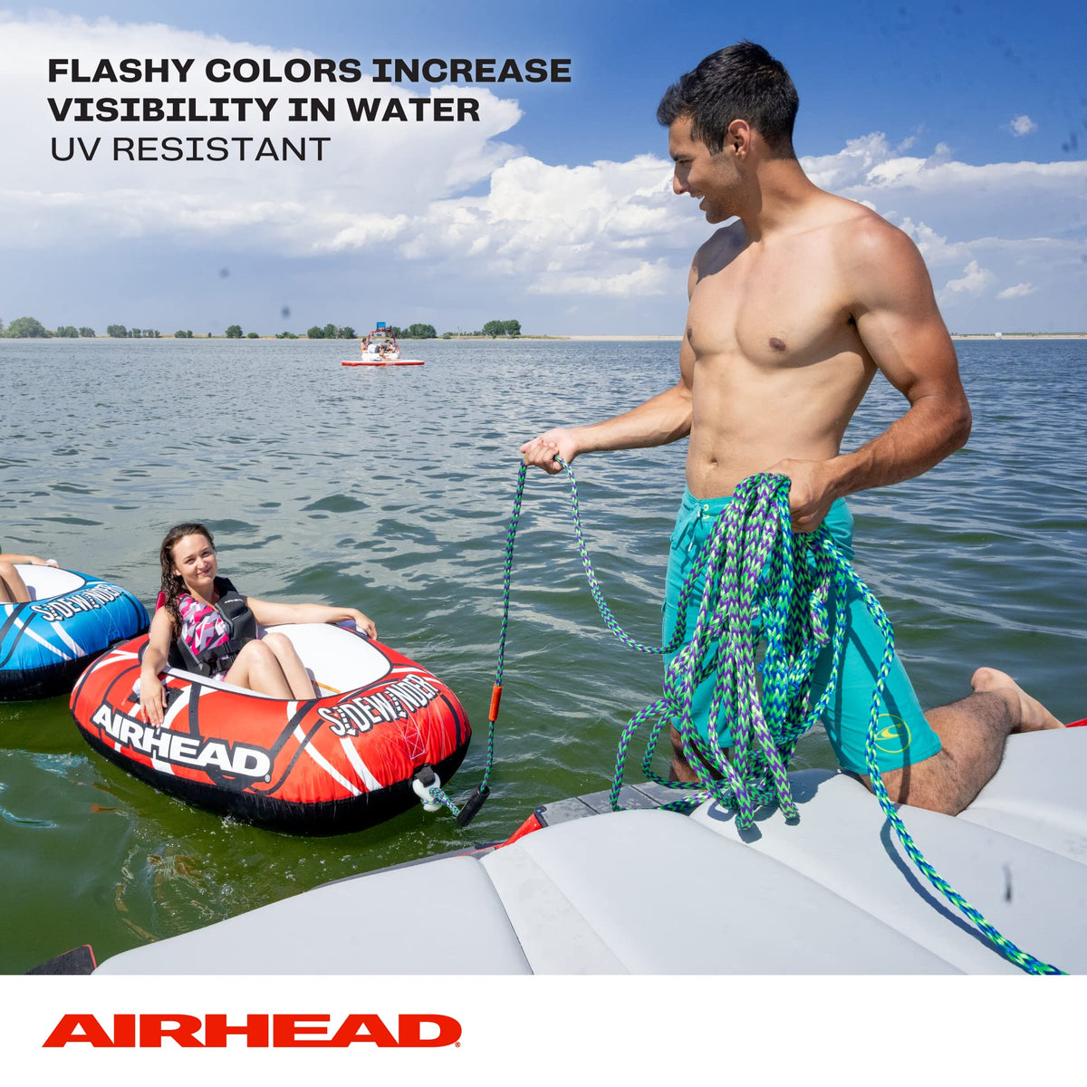 Kwik Tek Airhead 4 Rider Tube Rope