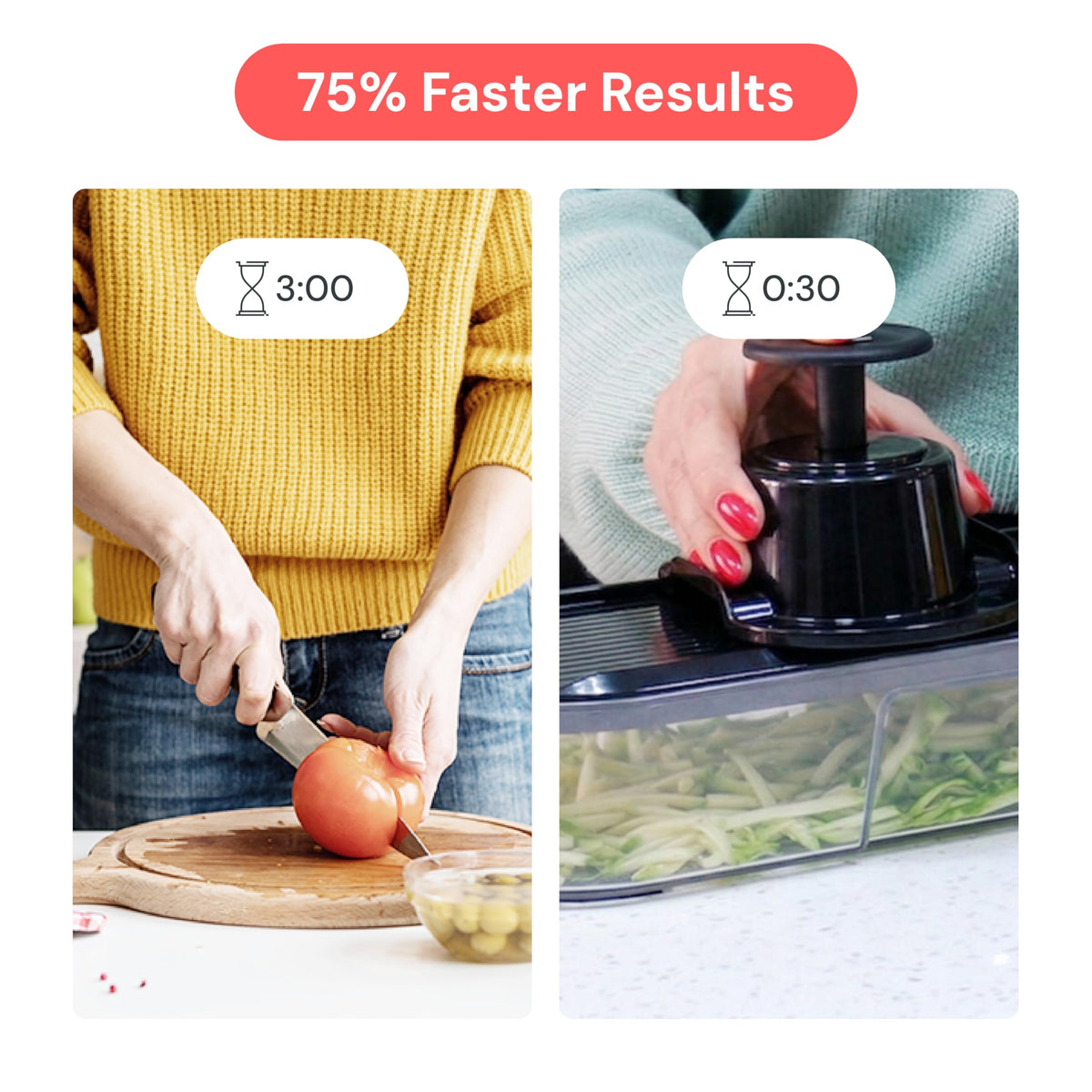 Fullstar Pro Core Vegetable Chopper and Mandoline Slicer, Black