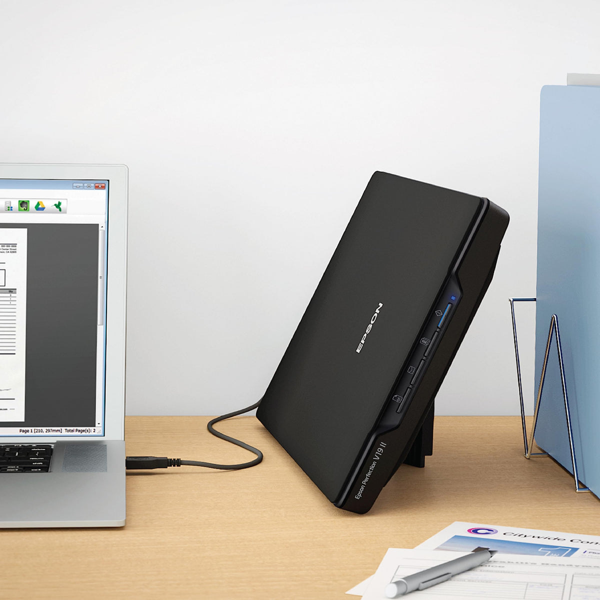 Epson Perfection V19 II Flatbed Photo Scanner, 4800 dpi