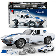 Mattel Brick Shop Hot Wheels Elite Corvette Grand Sport, 918 Pieces