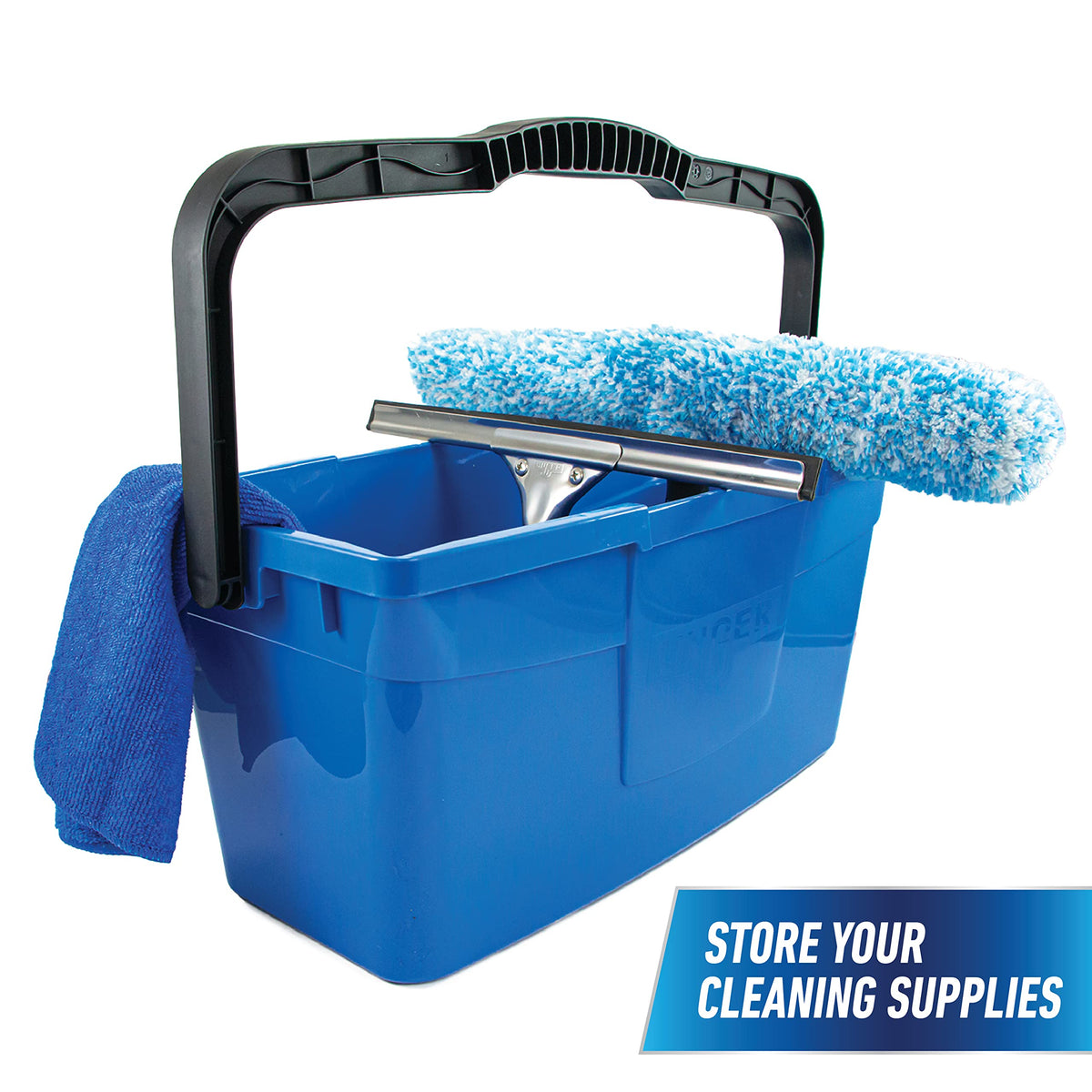 Unger Professional Compact Window Washing Bucket, 3 Gallon