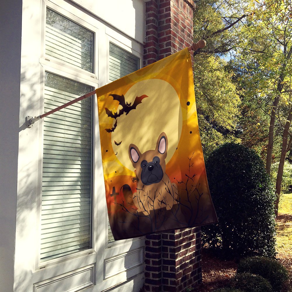 Caroline's Treasures BB4279CHF French Bulldog Brown Flag, Large