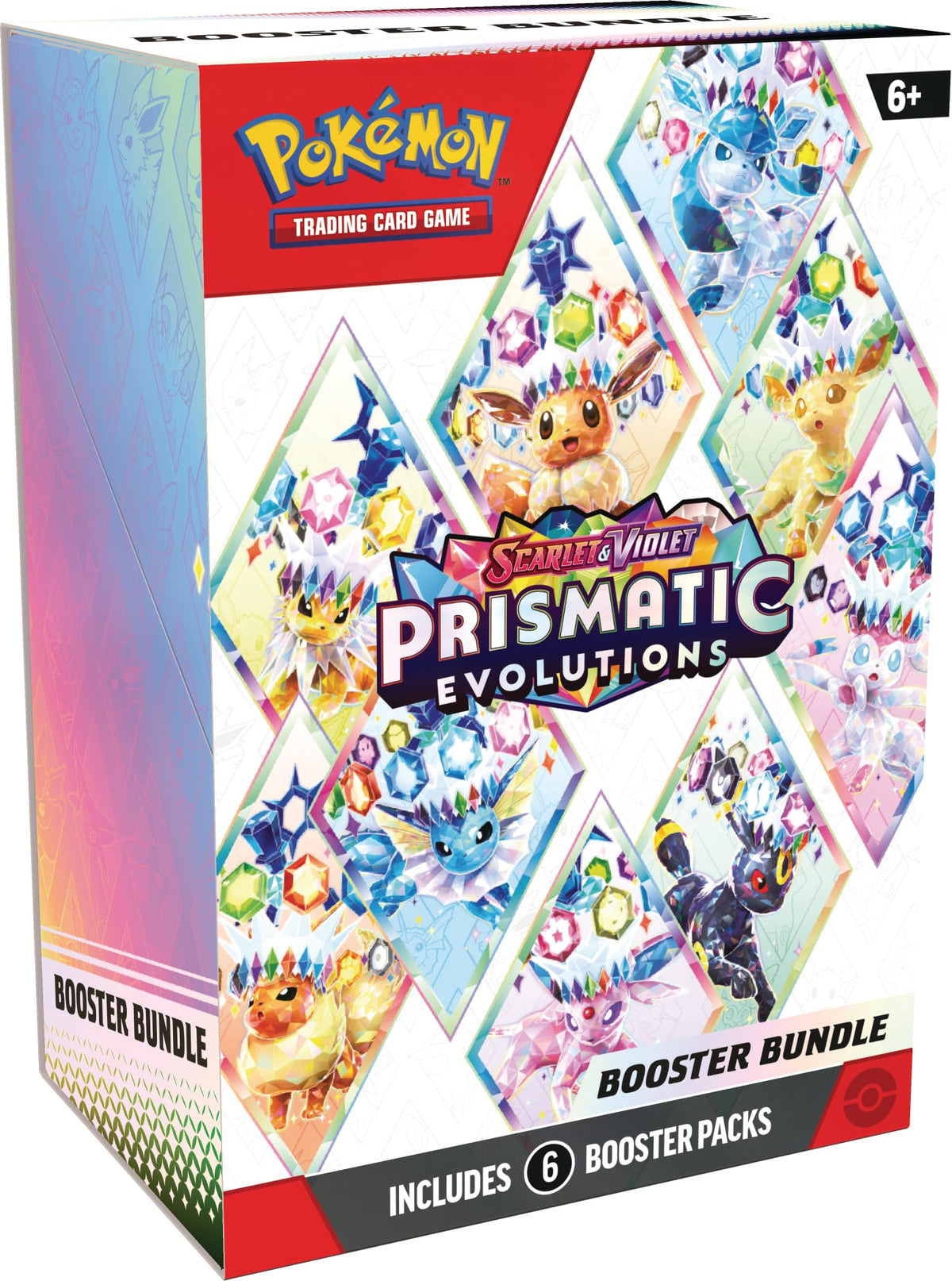 Pokémon Scarlet and Violet Prismatic Evolutions Booster Bundle