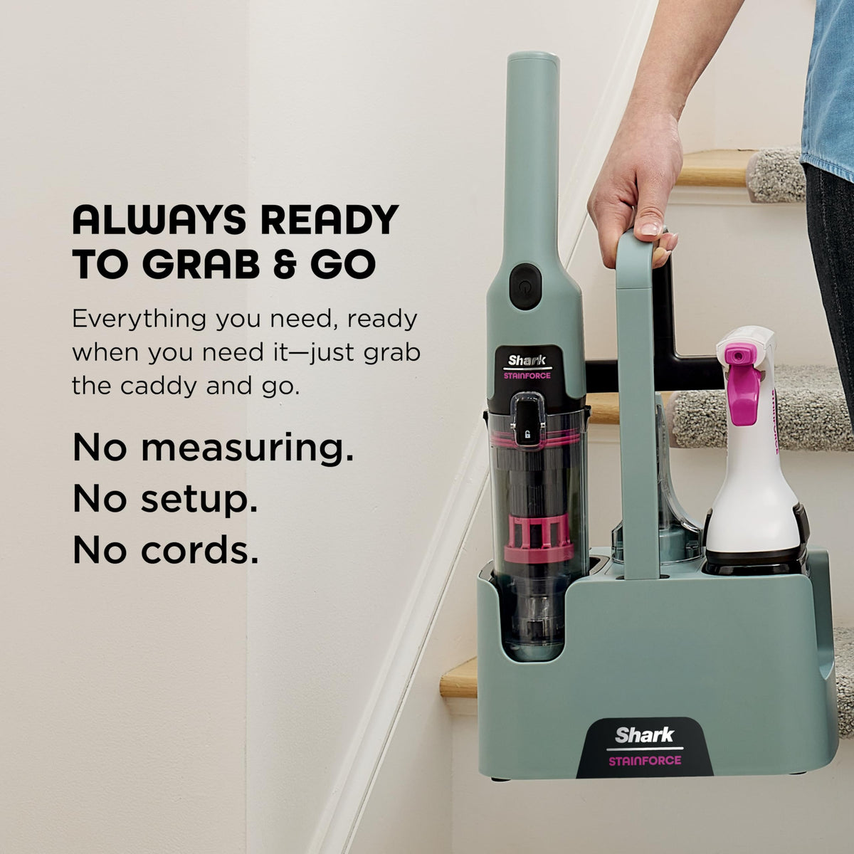 Shark StainForce Cordless Spot Cleaner, HX101C