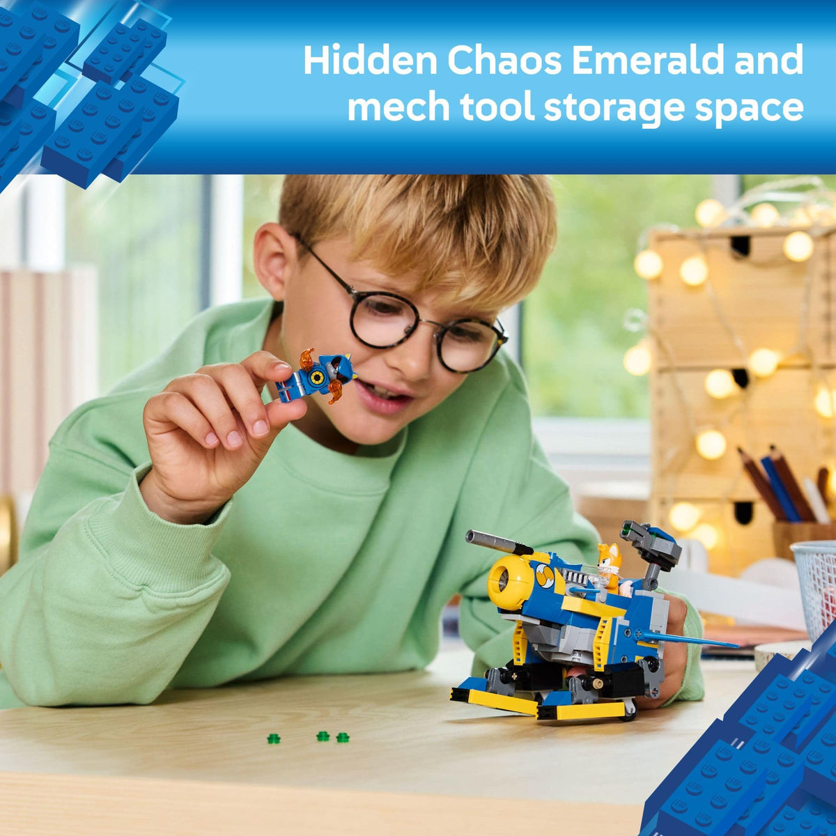 LEGO Sonic the Hedgehog Cyclone vs. Metal Sonic Building Set, 77002