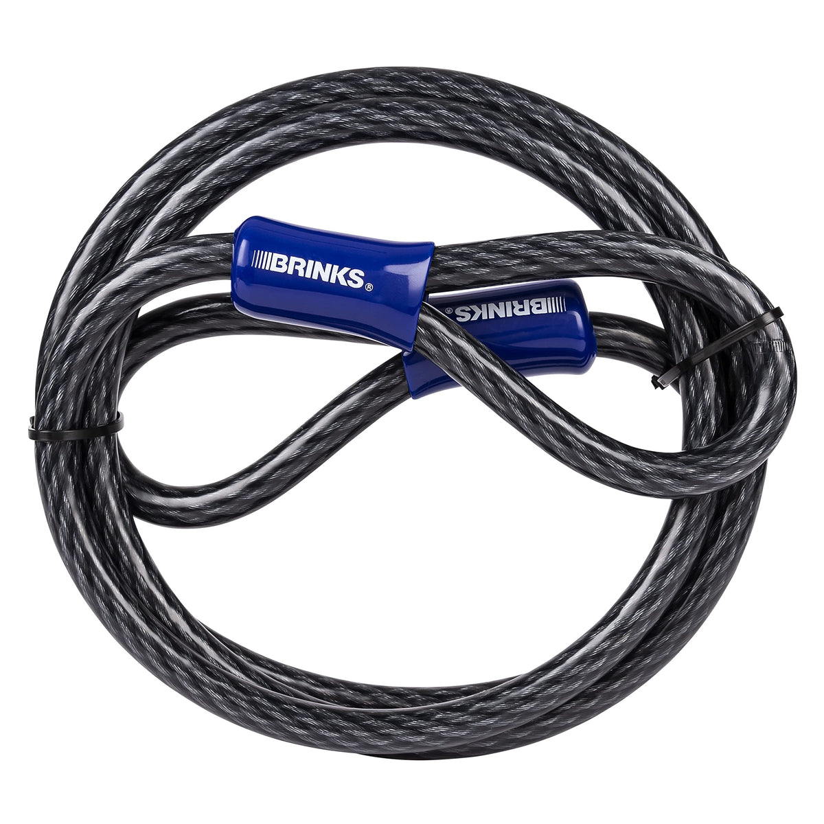 Brinks Commercial Steel Braided Loop Cable, 7 ft x 5/8 Inch