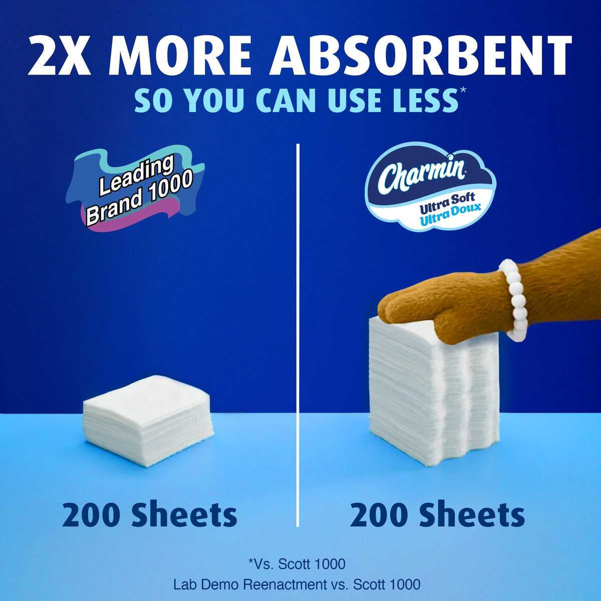 Charmin Ultra Soft Toilet Paper, 18 Mega Rolls