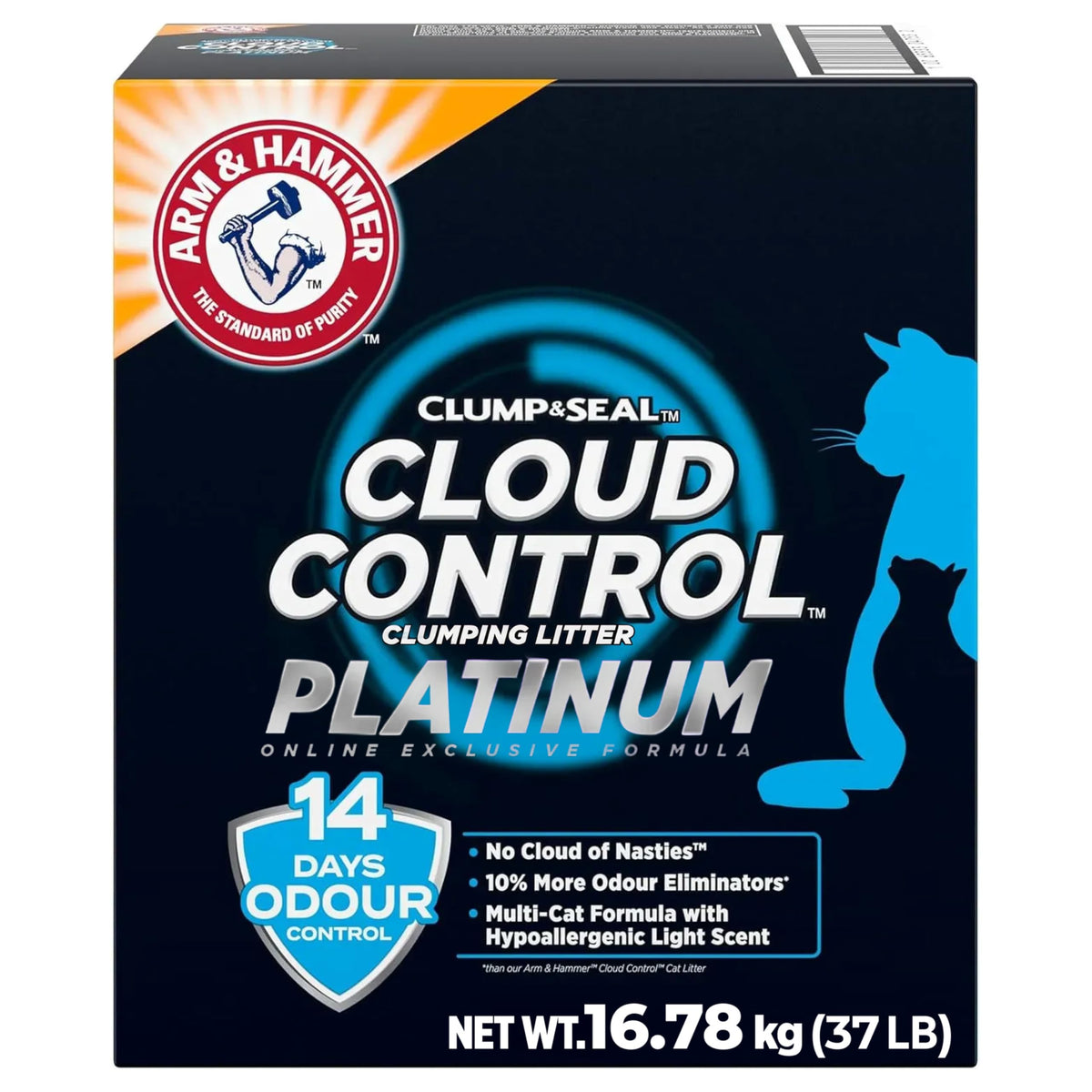 Arm & Hammer Platinum Cloud Control Extra Strength Litter, 16.78 kg