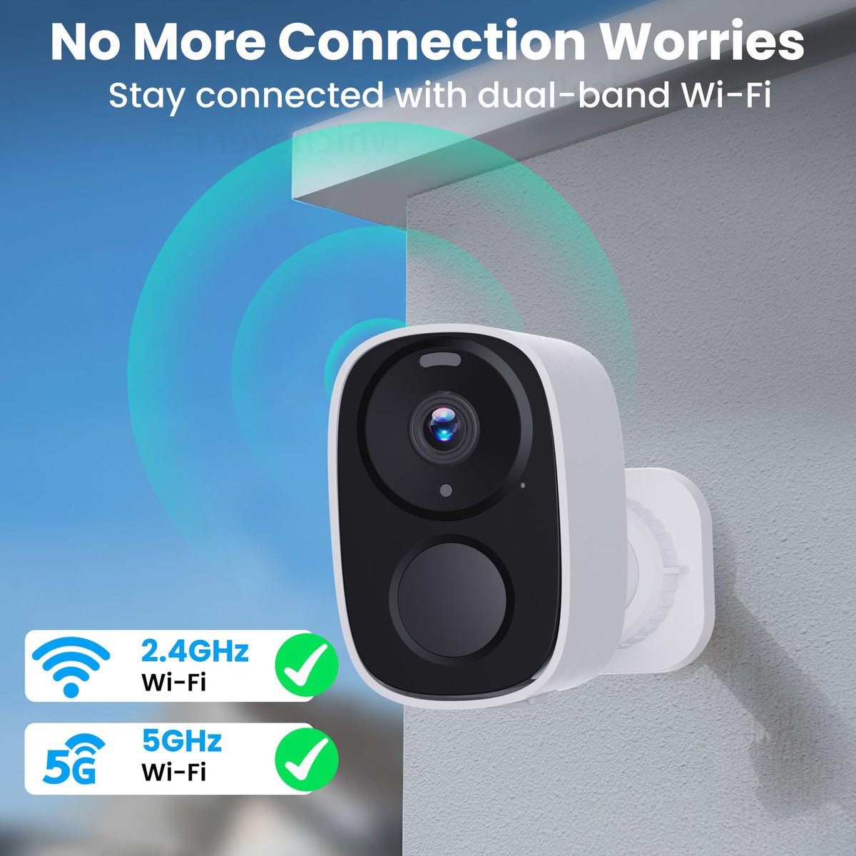 HITELLARCAM 2K Wireless Outdoor Security Camera