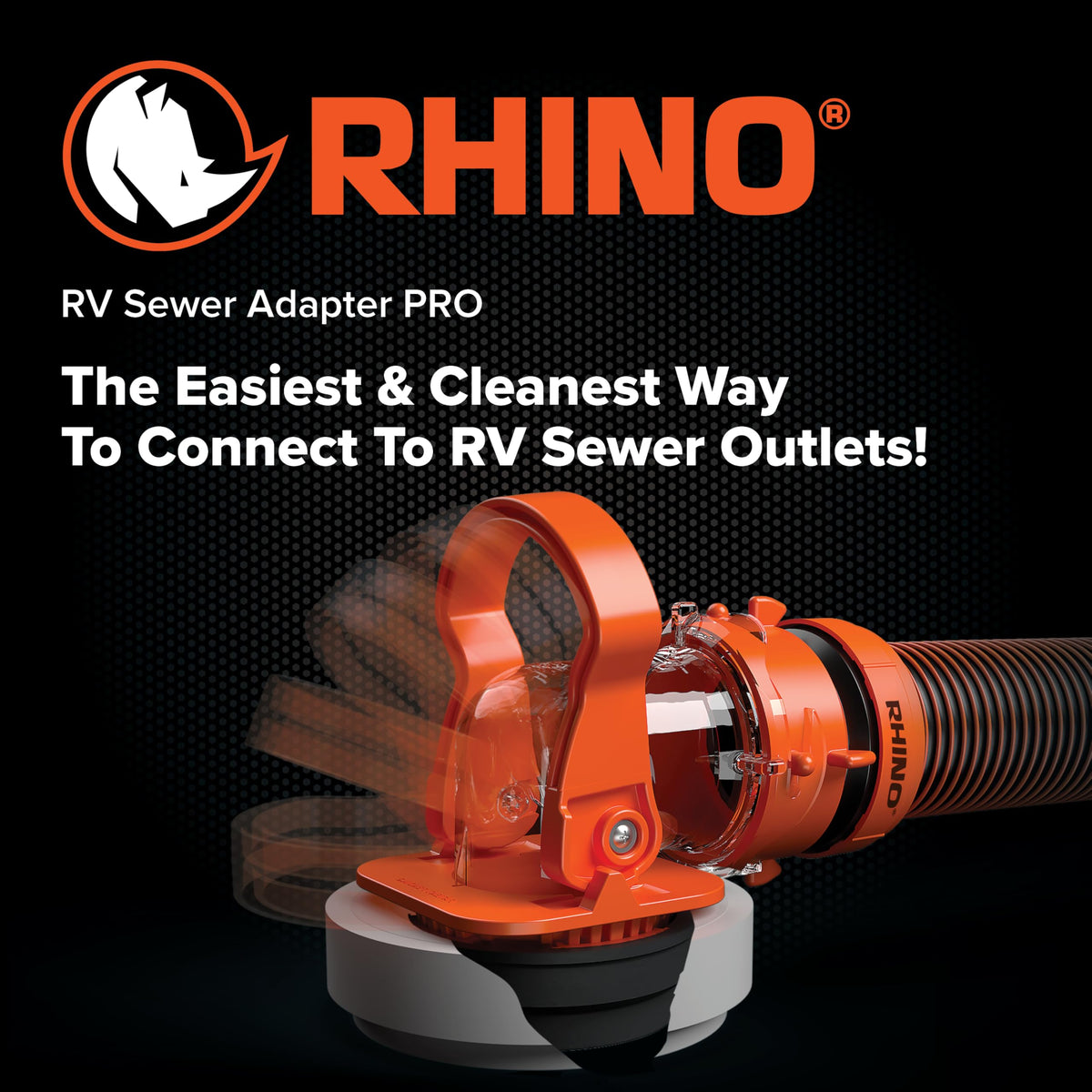 Camco Rhino RV Sewer Adapter PRO, 39730