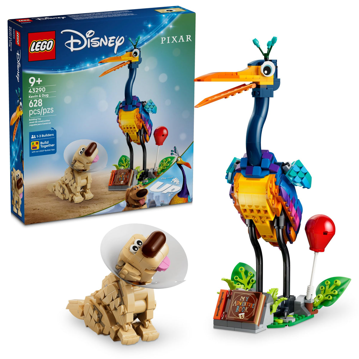 LEGO Disney Pixar Kevin & Dug 'Up' Set 43290, Ages 9+