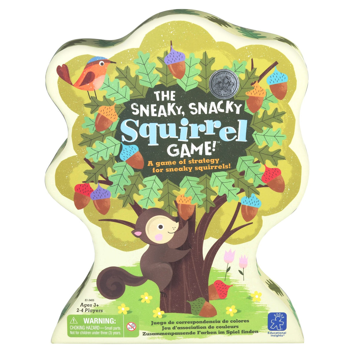 Educational Insights The Sneaky, Snacky Squirrel Game, Ages 3+
