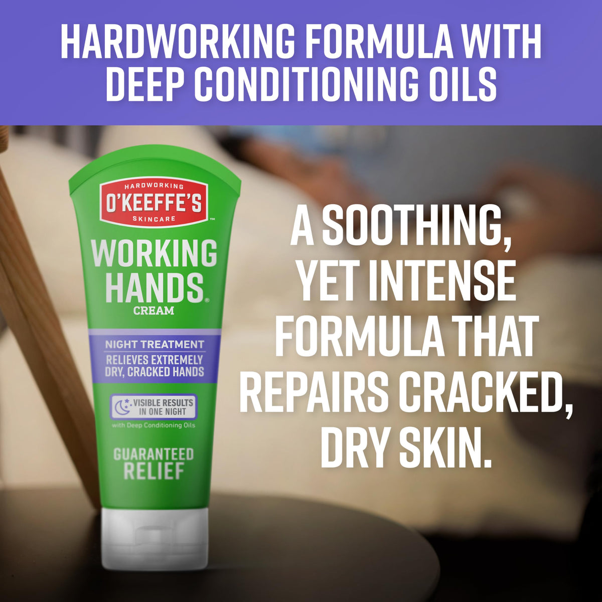 O'Keeffe's Working Hands Night Treatment Hand Cream, 198 g
