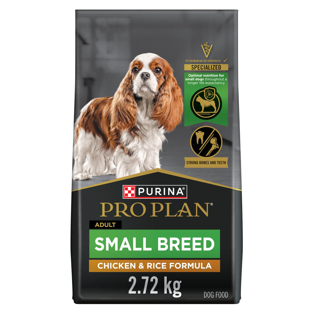 Purina Pro Plan Small Breed Chicken & Rice Dry Dog Food, 2.72 kg