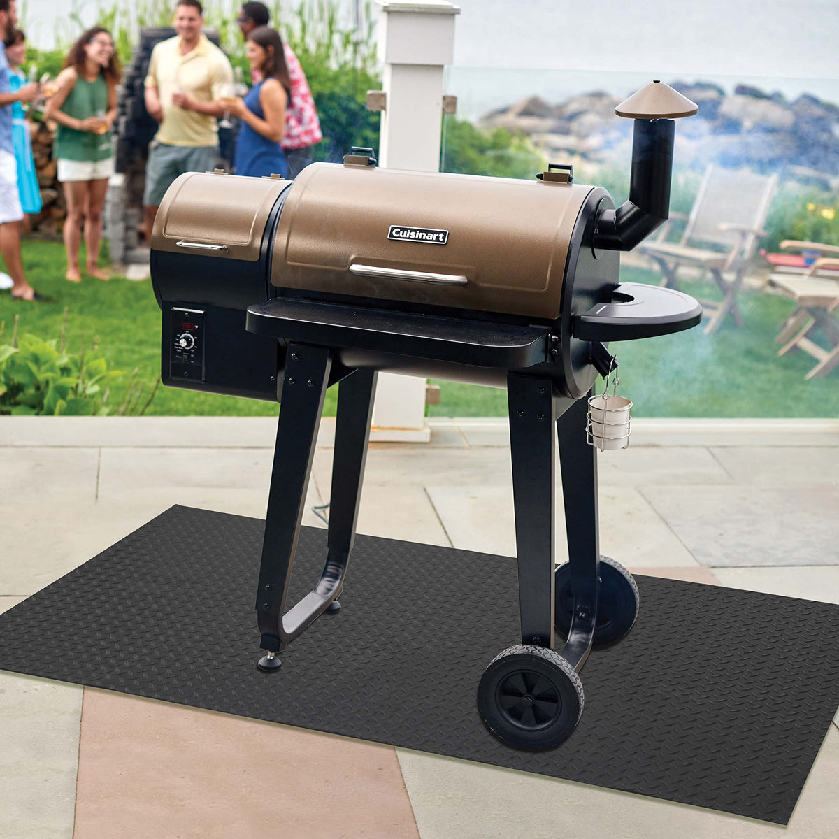 Cuisinart Premium Deck and Grill Mat, 65" x 36", CGMT-300C