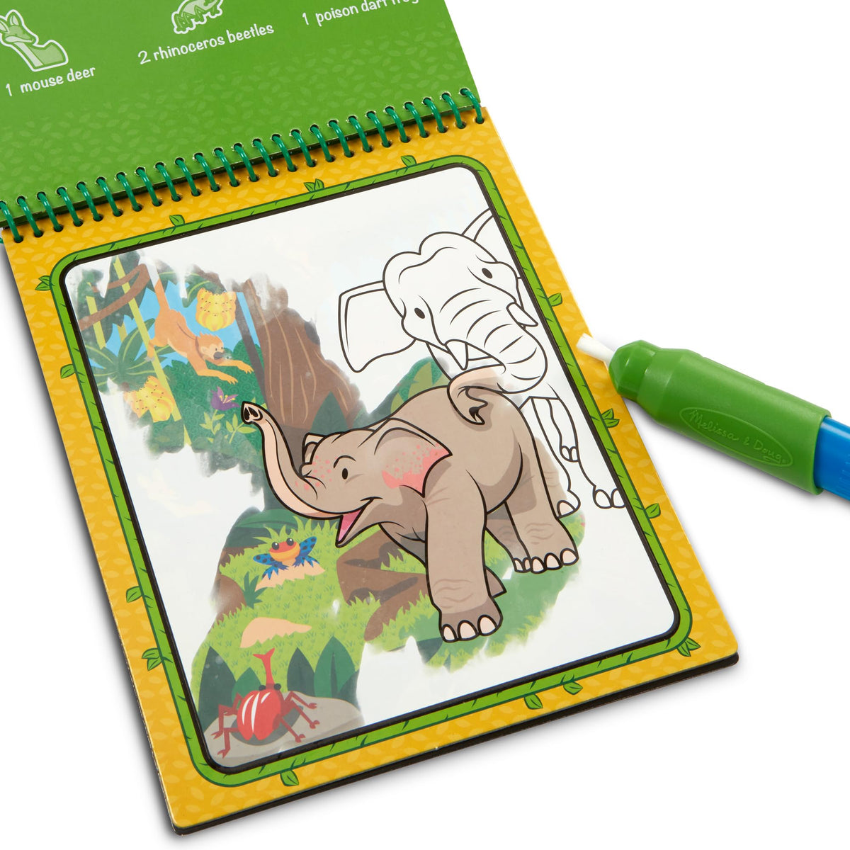 Melissa & Doug On the Go Water Wow! Colouring Pads (3 Pack)