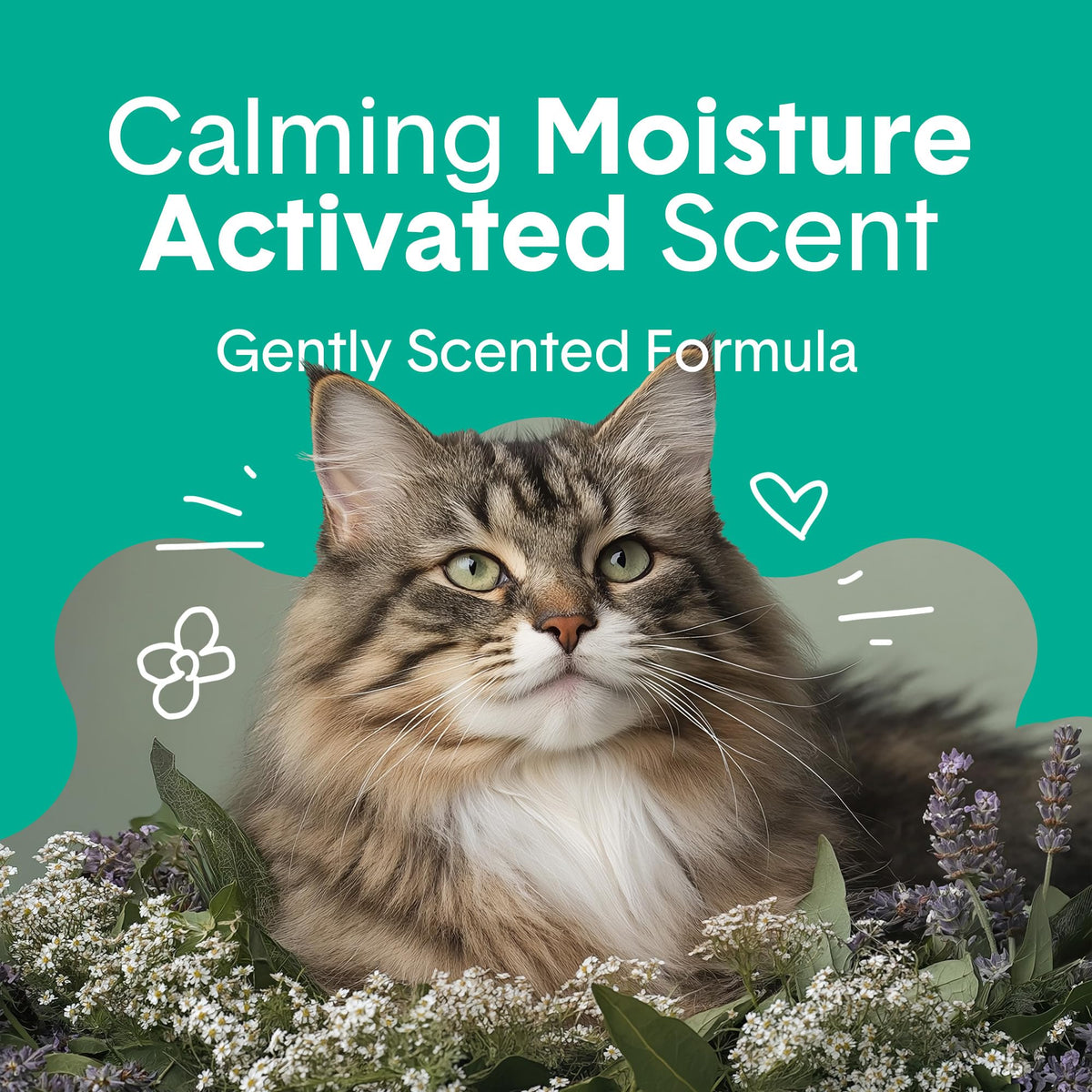 Boxie Gently Scented Clumping Clay Cat Litter, 28 lb