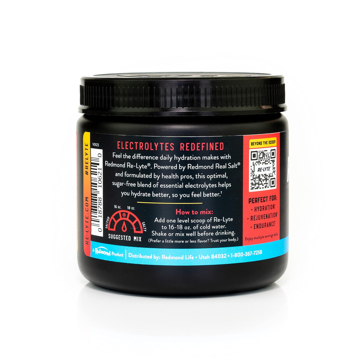 Redmond Re-Lyte Electrolyte Drink Mix, Strawberry Lemonade