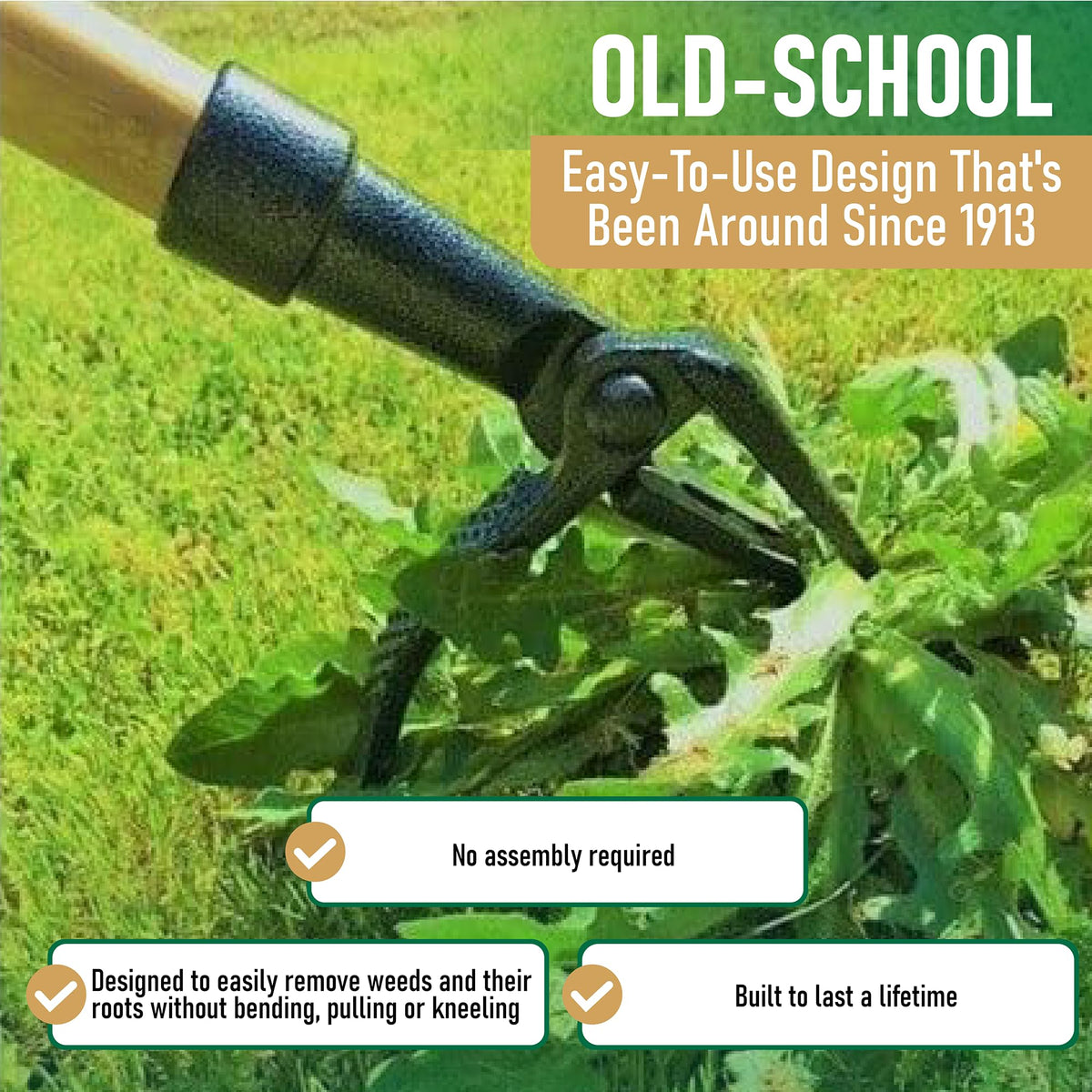 Grampa's Weeder Original Stand Up Weed Puller
