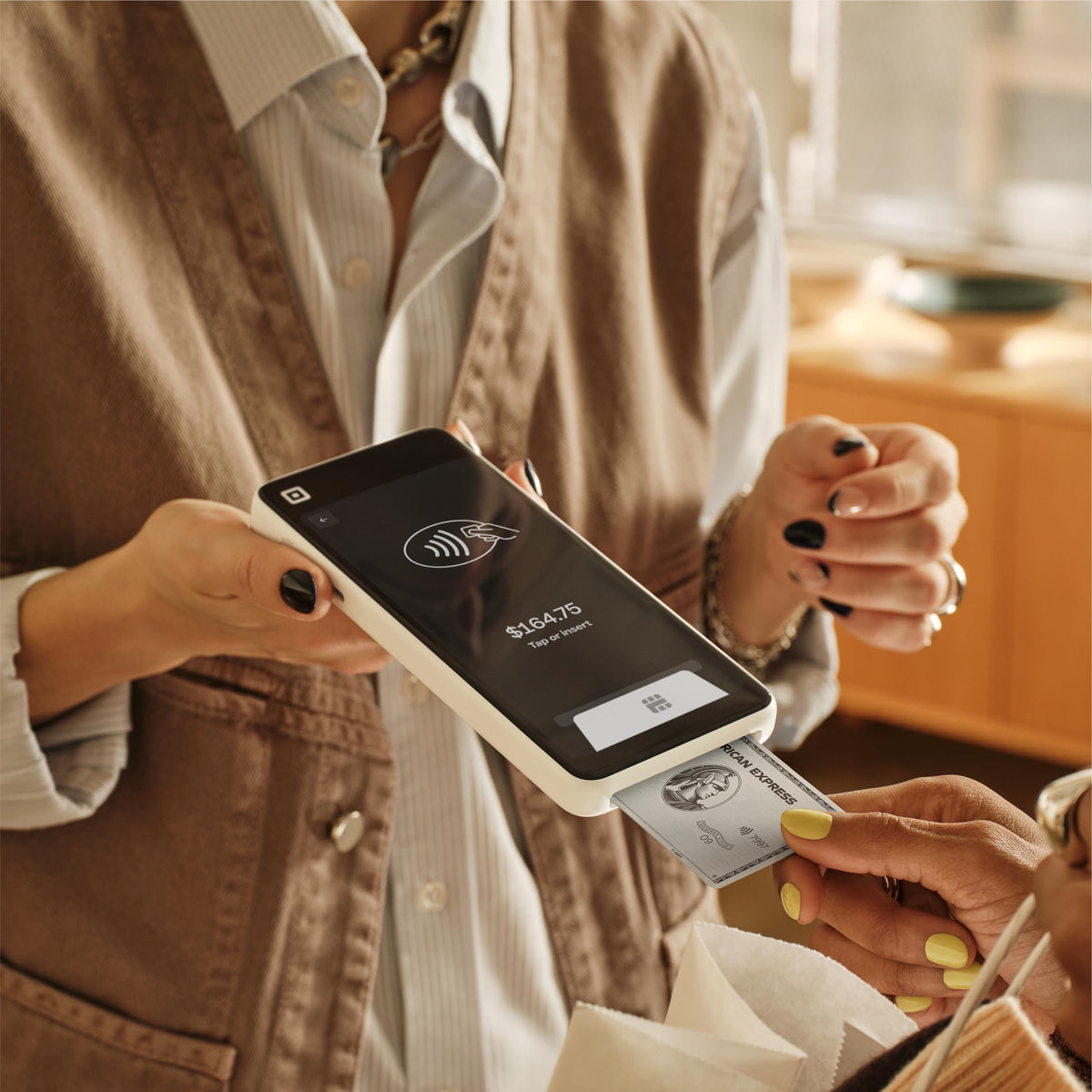 Square Handheld Portable POS Credit Card Machine