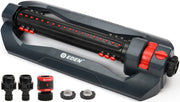 Eden 96212 Turbo Oscillating Sprinkler, 4,400 sq. ft., 18 Nozzles
