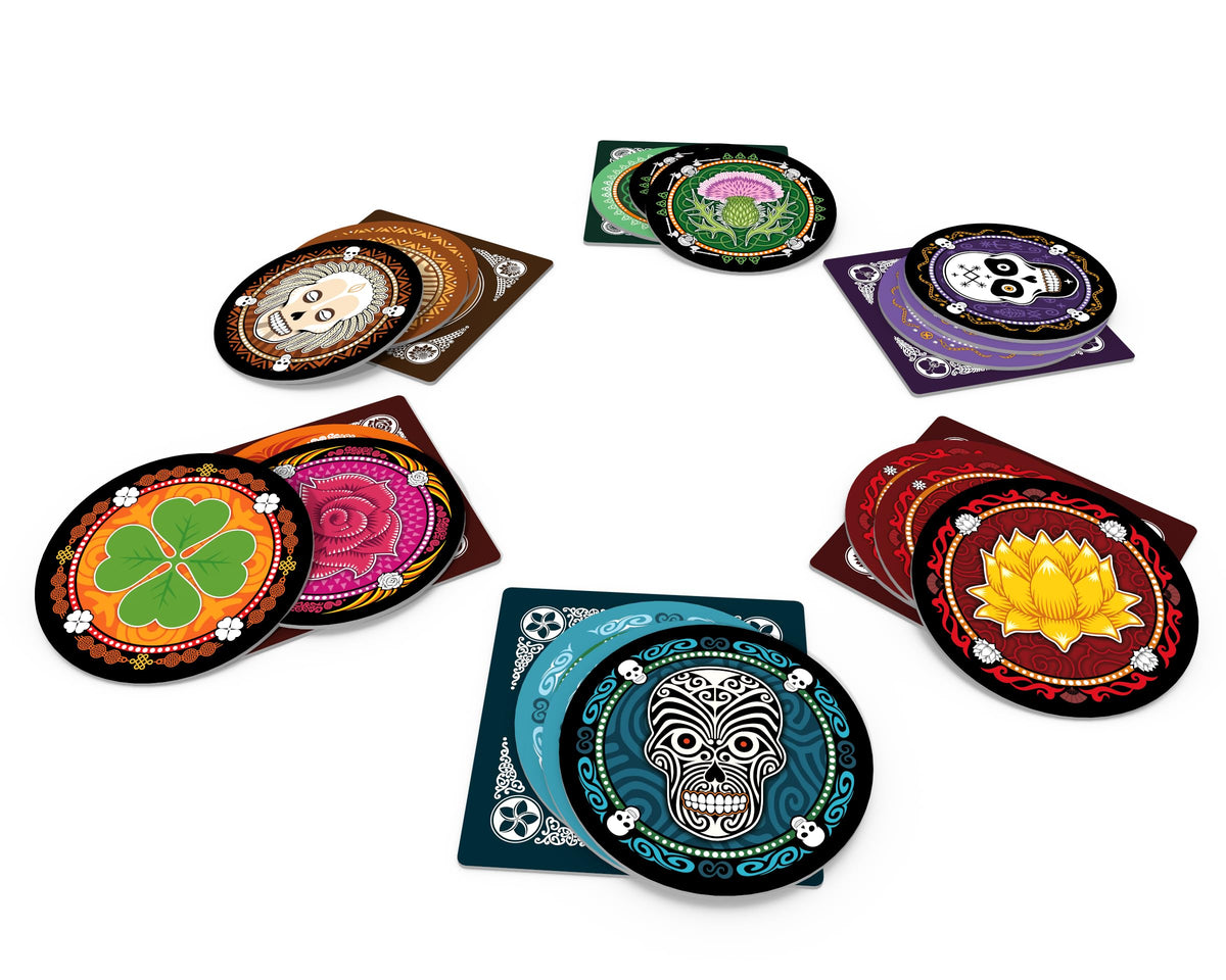 Skull Game by Asmodee, Bilingual French/English Version
